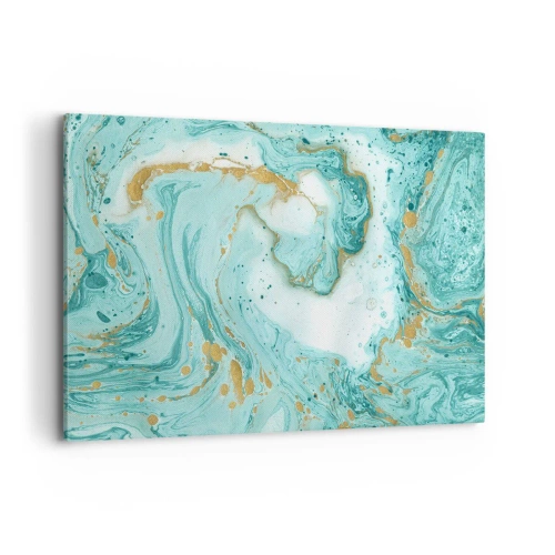 Vászonkép - Az Edo-korszak nagy hulláma alatt - 120x80 cm