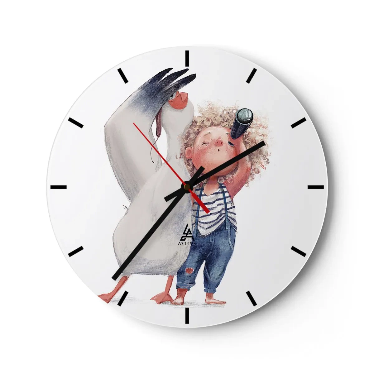 Falióra, Óra - Nagy utazási terve - 40x40 cm