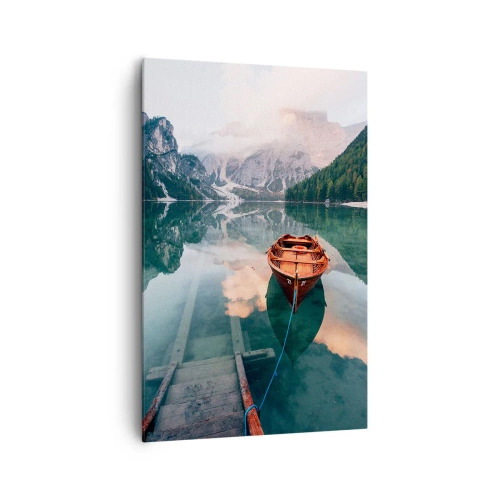 Vászonkép - A hegyek békés alvása - 80x120 cm