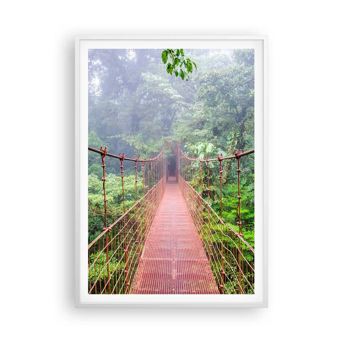 Poszter fekete keretben - A lomkoronák fölé függesztve - 70x100 cm