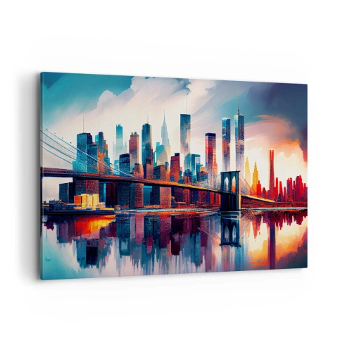 Vászonkép - Fenomenális New York - 120x80 cm
