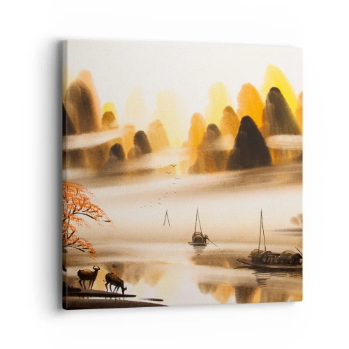 Vászonkép - Távolabb, mint a Távol-Kelet - 40x40 cm