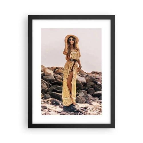 Poszter fehér keretben - A kövek varázsa - 30x40 cm