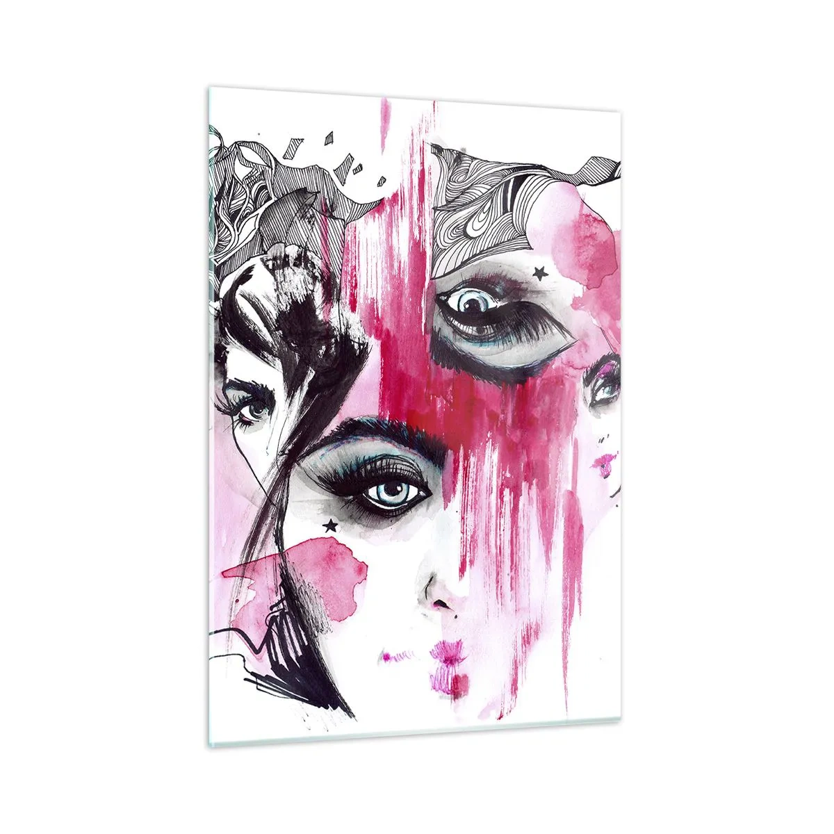 Üveg kép - , - 50x70 cm