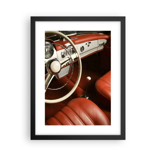 Poszter fehér keretben - Luxus vintage stílusban - 30x40 cm