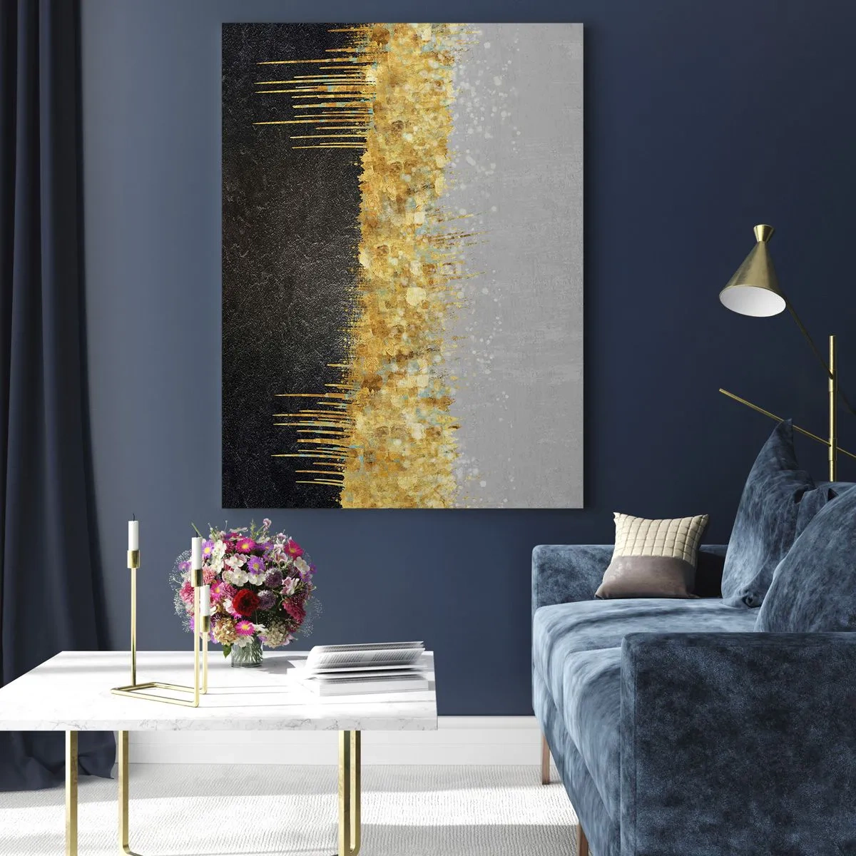Üveg kép - Befelé és felfelé - 50x70 cm