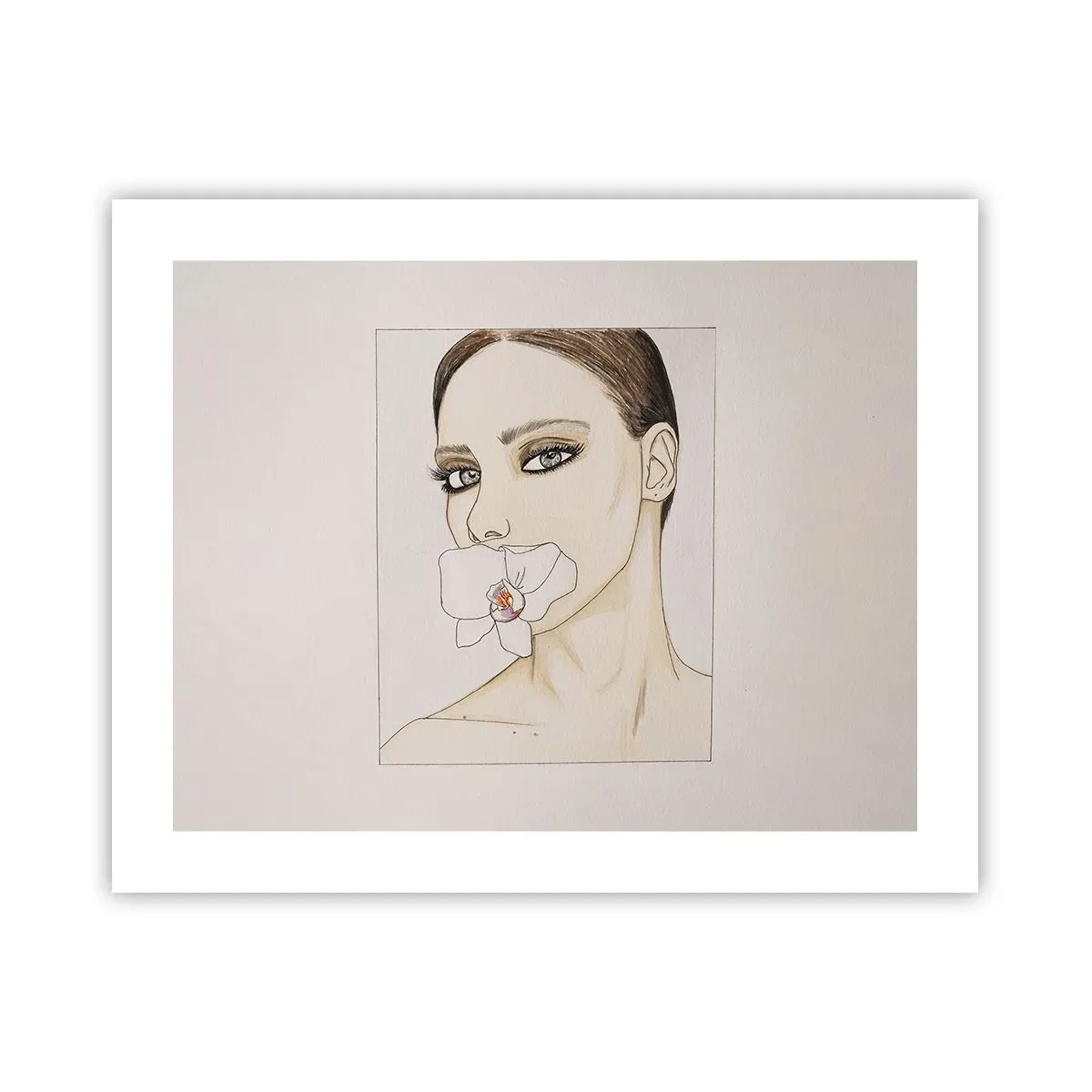 Poszter - Az elegancia és a szépség szimbóluma - 50x40 cm