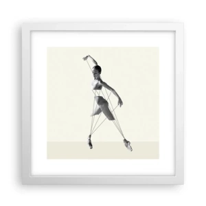 Poszter fekete keretben - A világ színházában - 30x30 cm