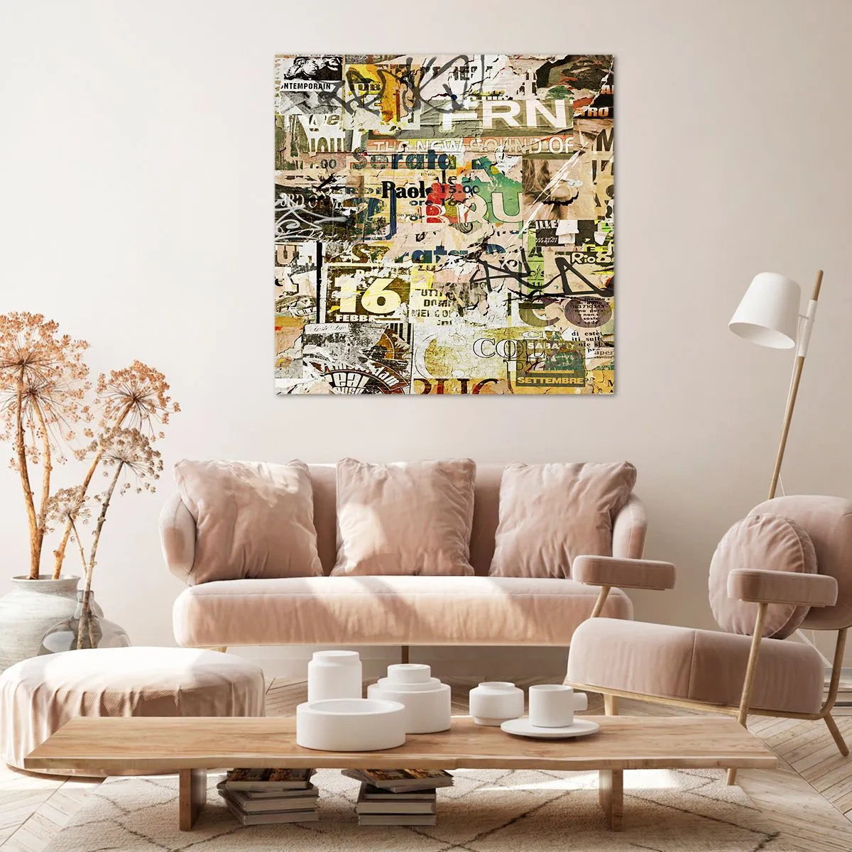 Vászonkép - Ej, történik… - 50x50 cm