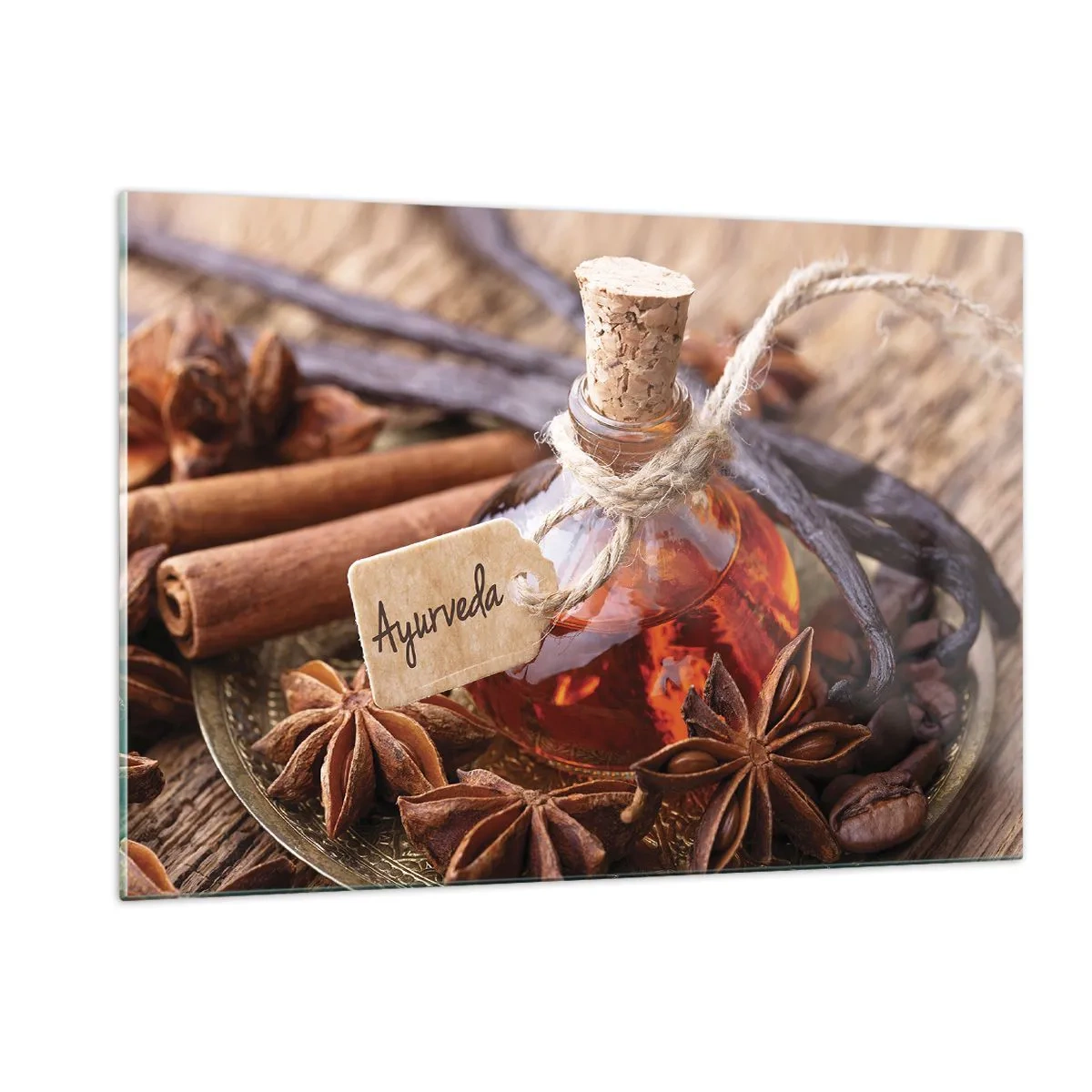 Üveg kép - A test és a lélek egysége felé - 120x80 cm