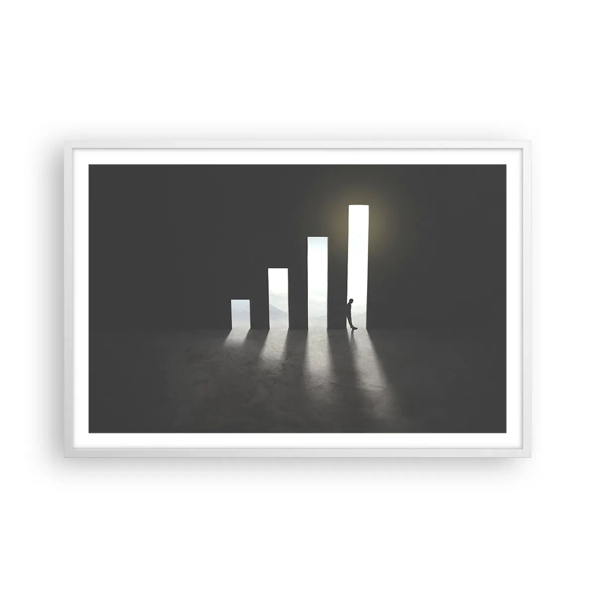 Poszter fekete keretben - Siker - egy benyomás - 91x61 cm