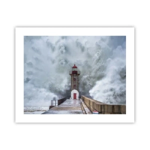 Poszter - A vizek ordítása, a vihar zaja - 50x40 cm