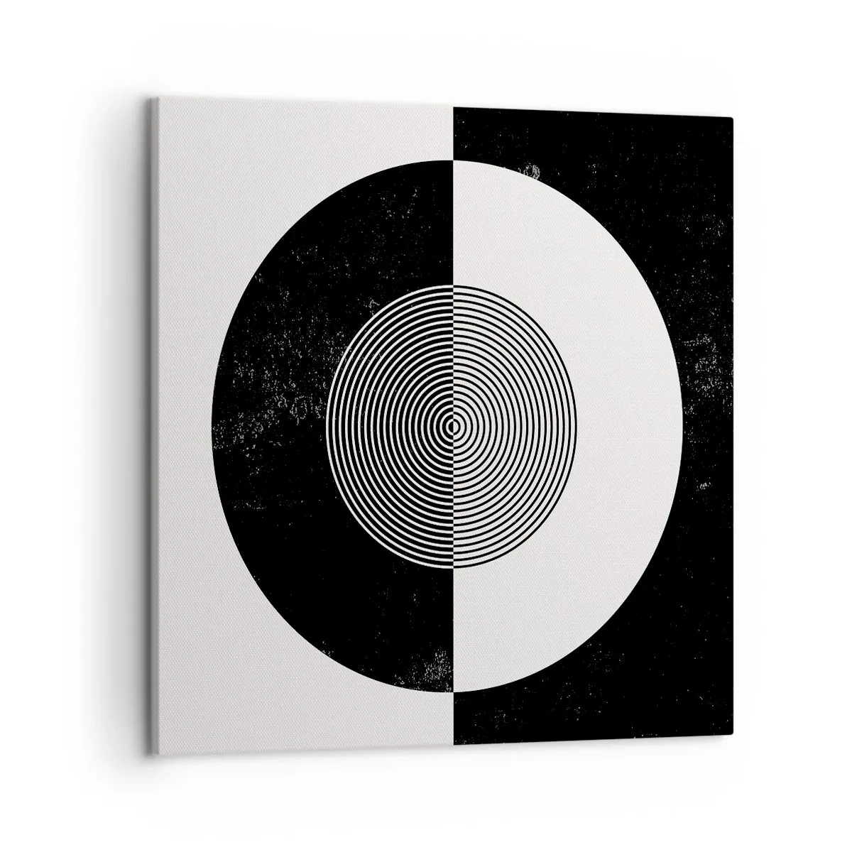 Vászonkép - Harmónia fekete-fehérben - 50x50 cm