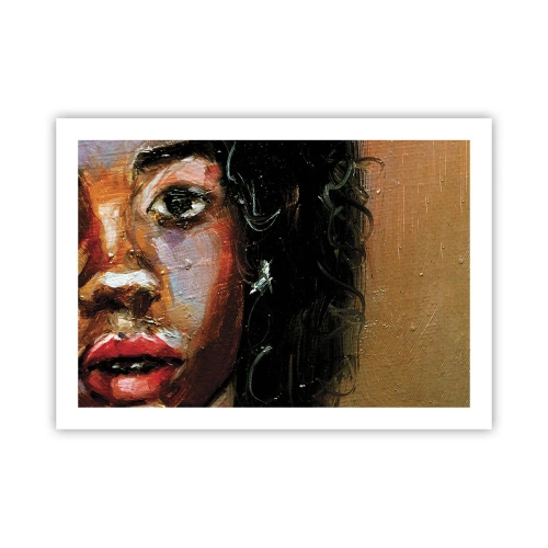 Poszter - Fekete és fény - 70x50 cm