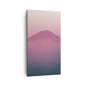 Vászonkép - Vándorok a felhők felett - 45x80 cm