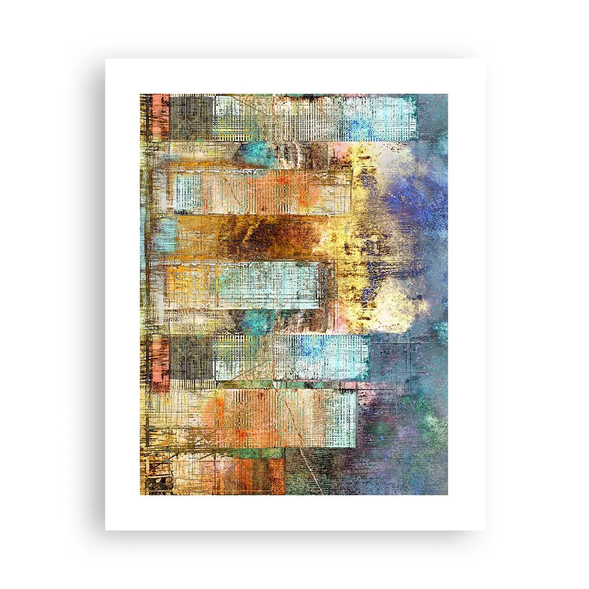 Poszter - Napfényes metropolisz - 40x50 cm