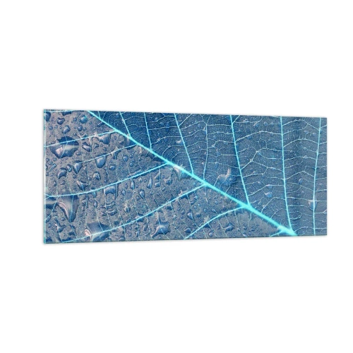 Üveg kép - Az élet kékben - 100x40 cm