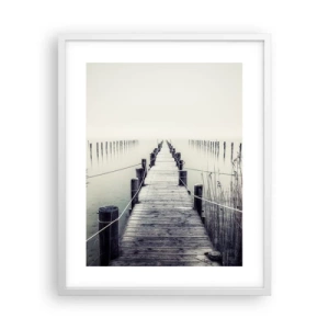 Poszter fekete keretben - Merülj el a békében - 40x50 cm