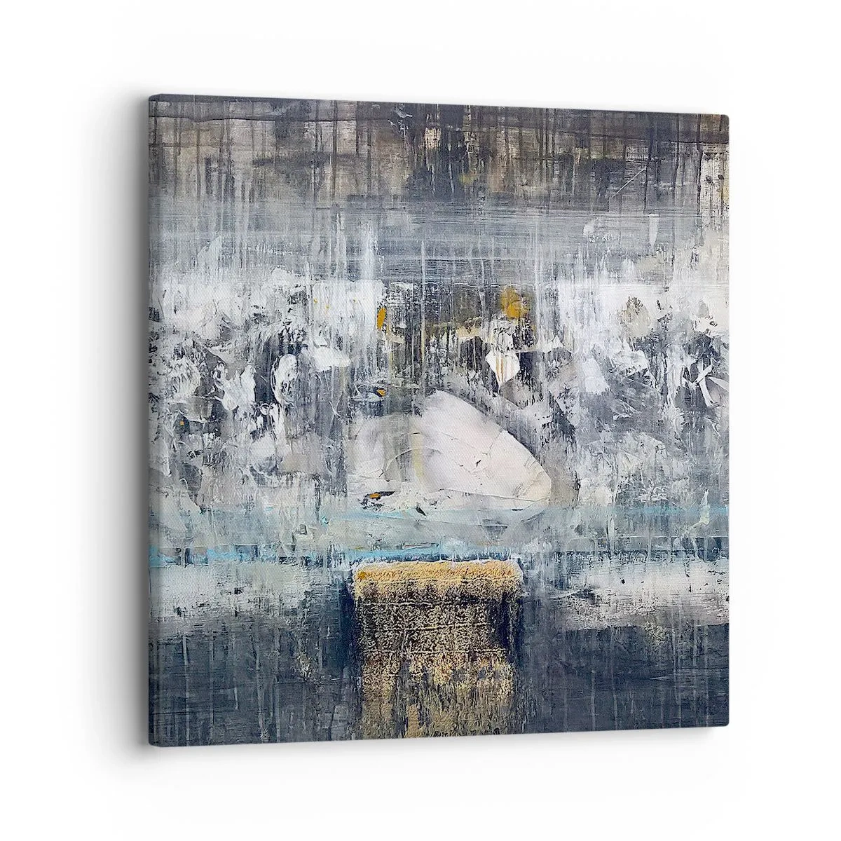 Vászonkép - Mint a jégen, mint a csomón - 30x30 cm