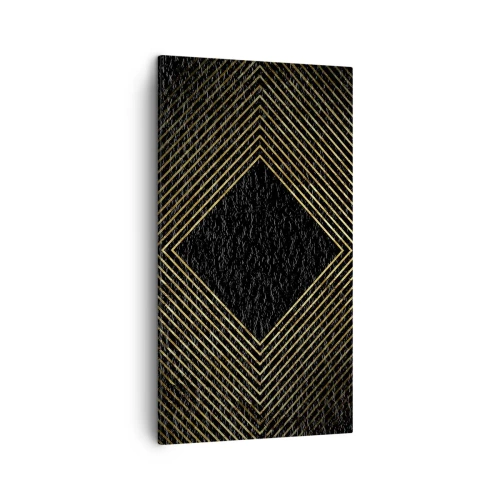 Vászonkép - Geometria glamour stílusban - 45x80 cm