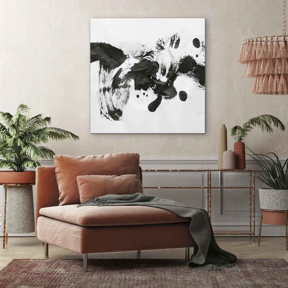 Vászonkép - Módszer az őrületben? - 60x60 cm