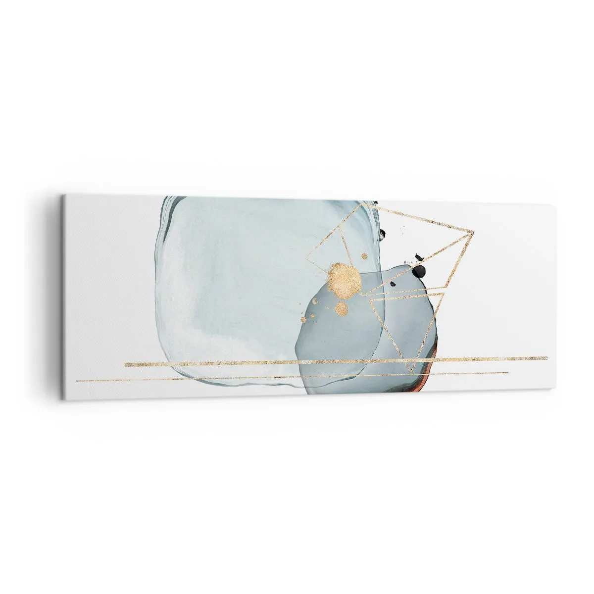 Vászonkép - Cseppek tanulmánya - 140x50 cm