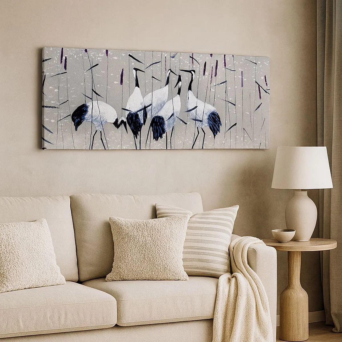 Vászonkép - A sajátjaik között - 100x40 cm