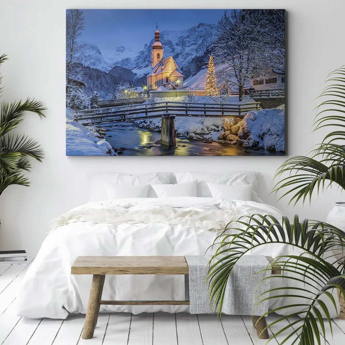 Vászonkép - Karácsonyi hangulat - 70x50 cm