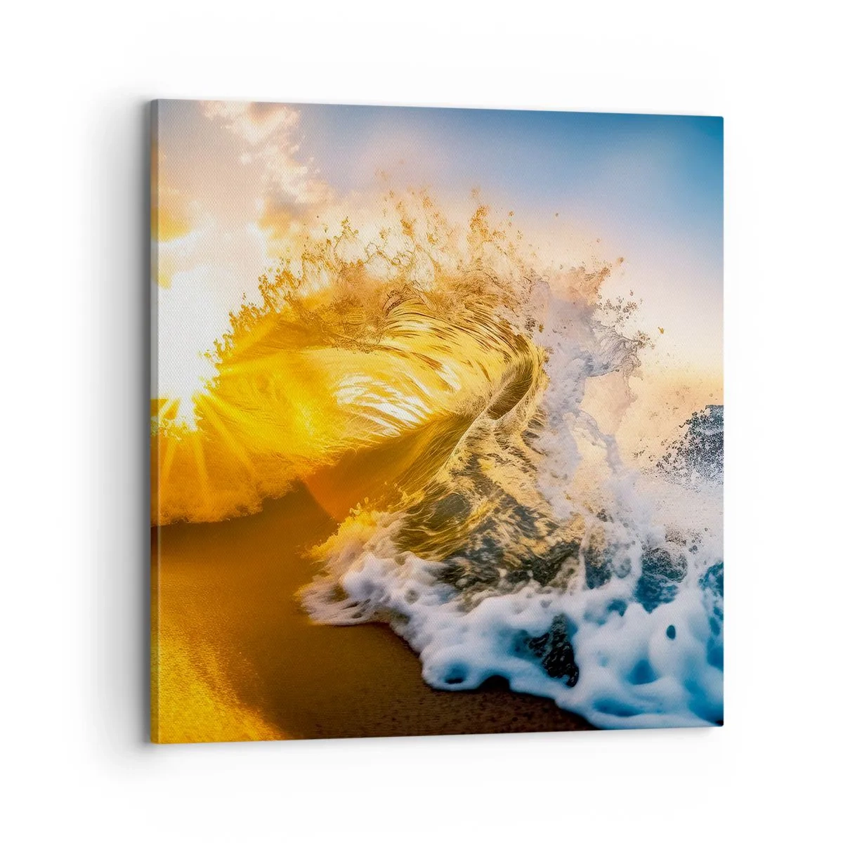 Vászonkép - Játék a homokban - 70x70 cm