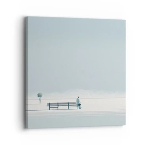 Vászonkép - Igen, én várok. - 30x30 cm