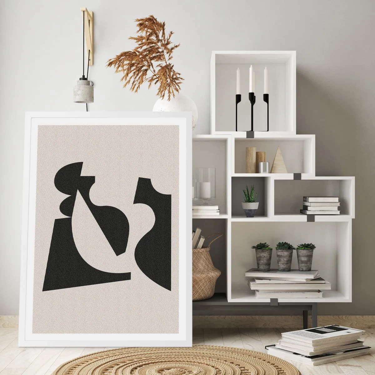 Poszter fekete keretben - Önálló összeállításra - 61x91 cm
