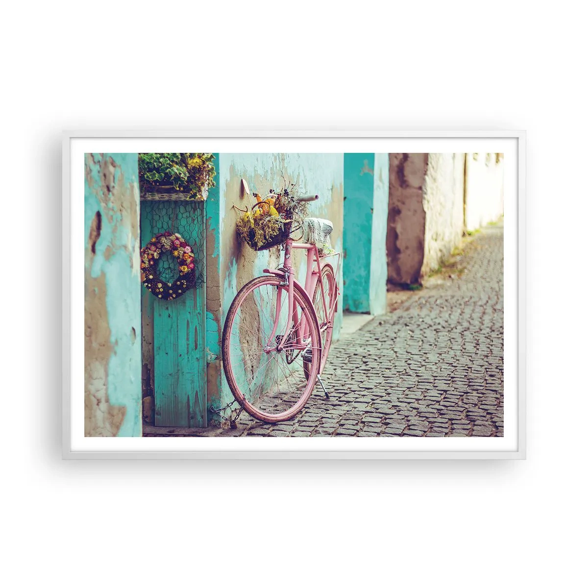 Poszter fekete keretben - Mindjárt visszajövök - 100x70 cm