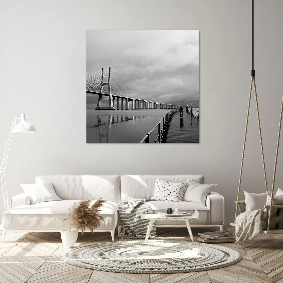 Vászonkép - Mindenkinek, ami neki jár - 70x70 cm