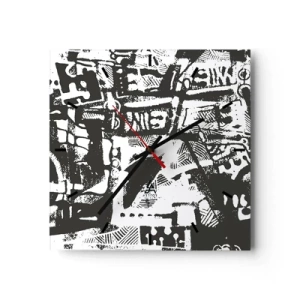 Falióra, Óra - Rend vagy káosz? - 30x30 cm