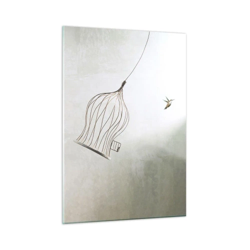 Üveg kép - Az elememen - 50x70 cm