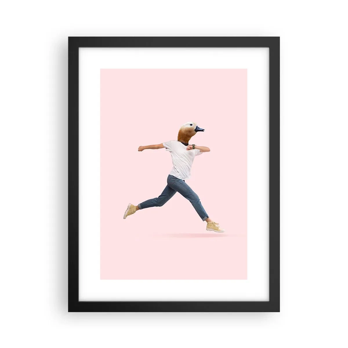 Poszter fehér keretben - Egy csipetnyi abszurditás - 30x40 cm