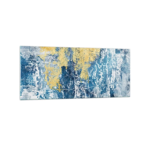 Üveg kép - Derűs absztrakció - 120x50 cm