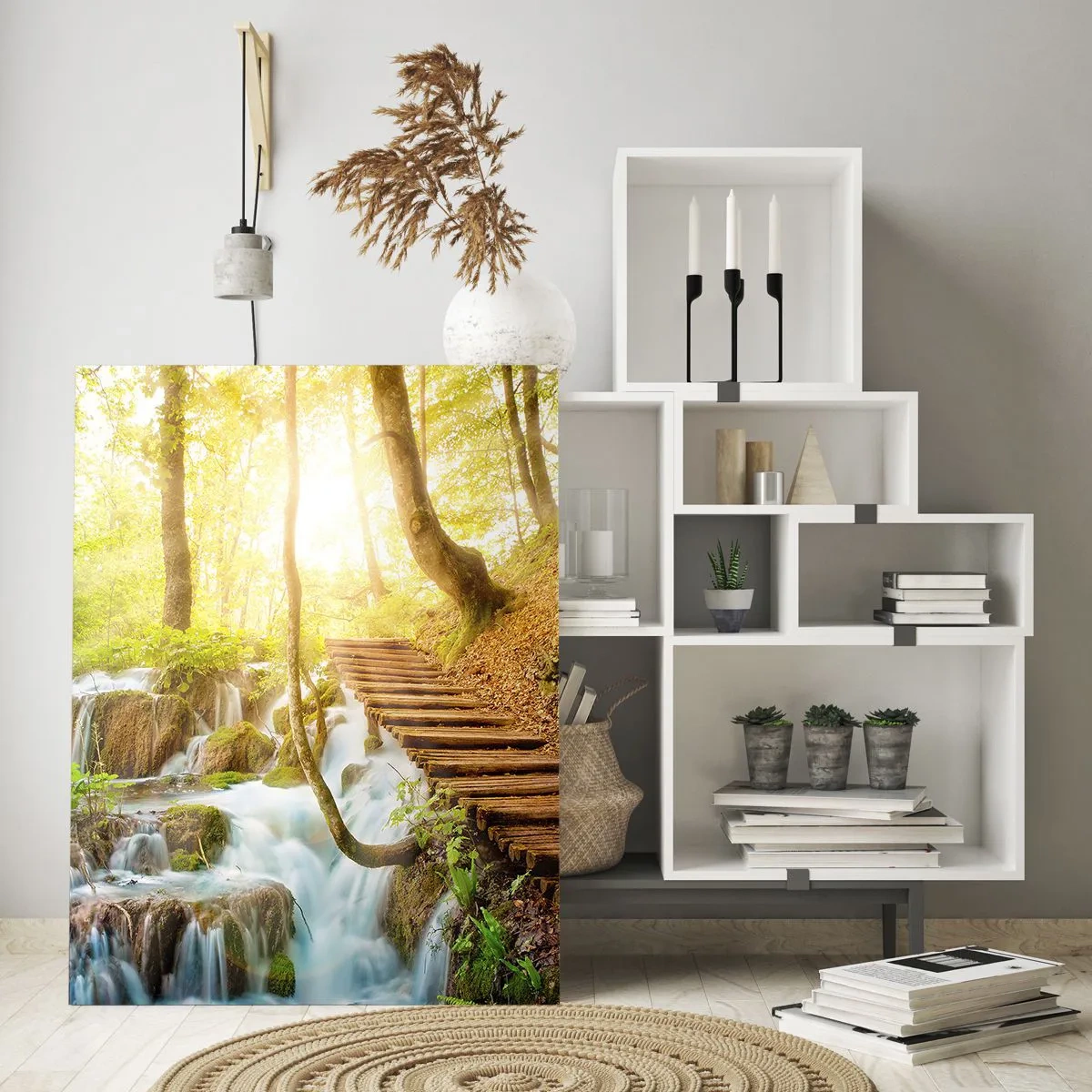 Üveg kép - Vágyott hűs - 50x70 cm