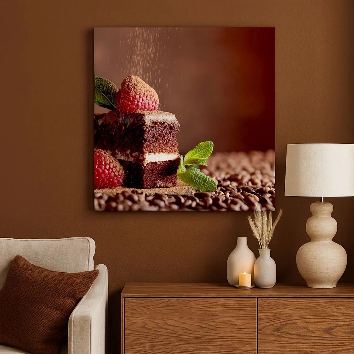 Vászonkép - Az élet édes - 30x30 cm