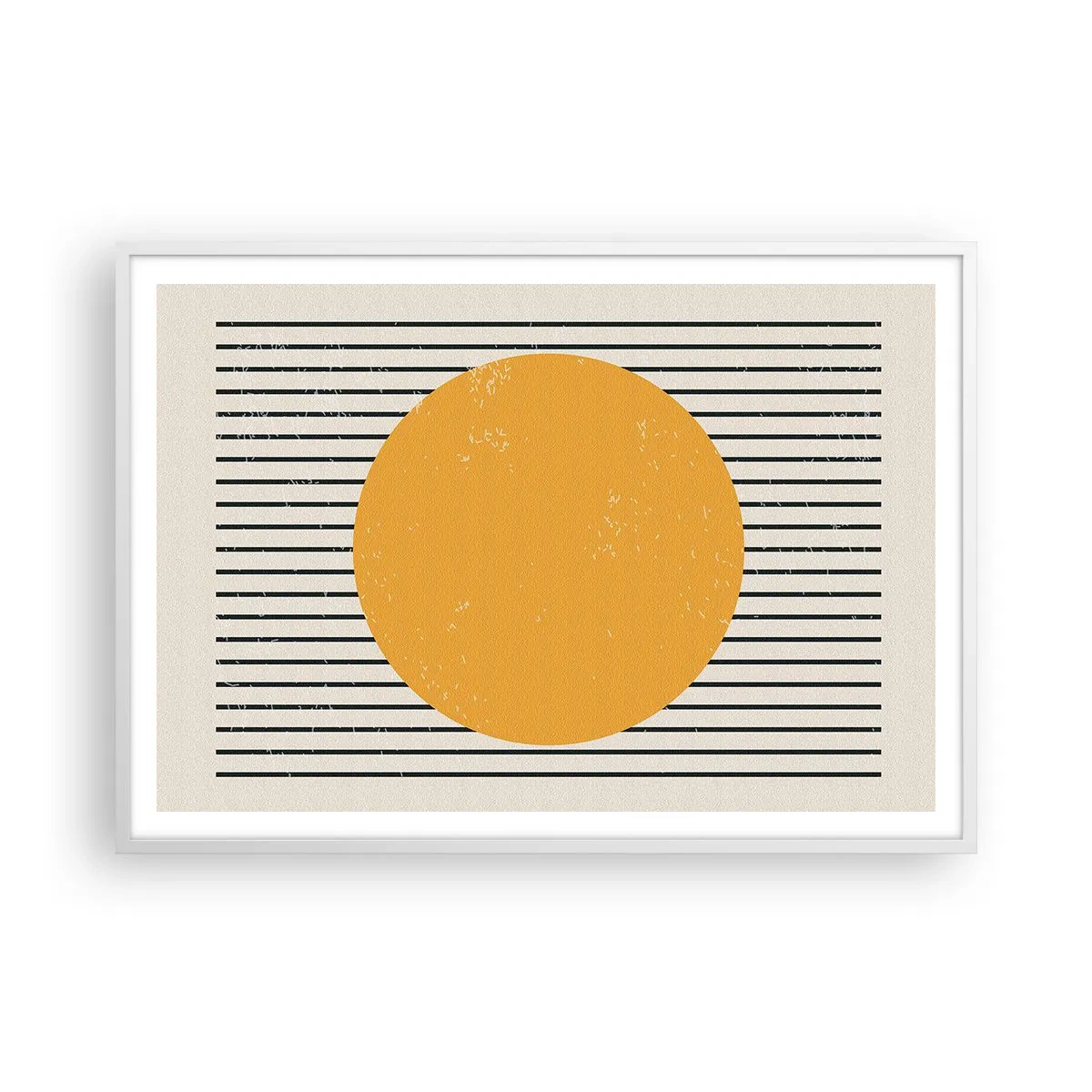 Poszter fekete keretben - Az egyszerűség ereje - 100x70 cm