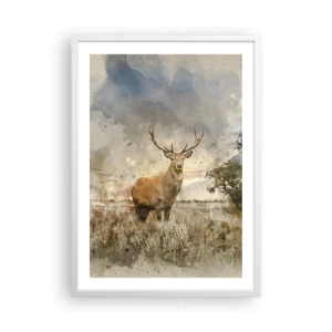 Poszter fekete keretben - Becsület – erő – méltóság - 50x70 cm