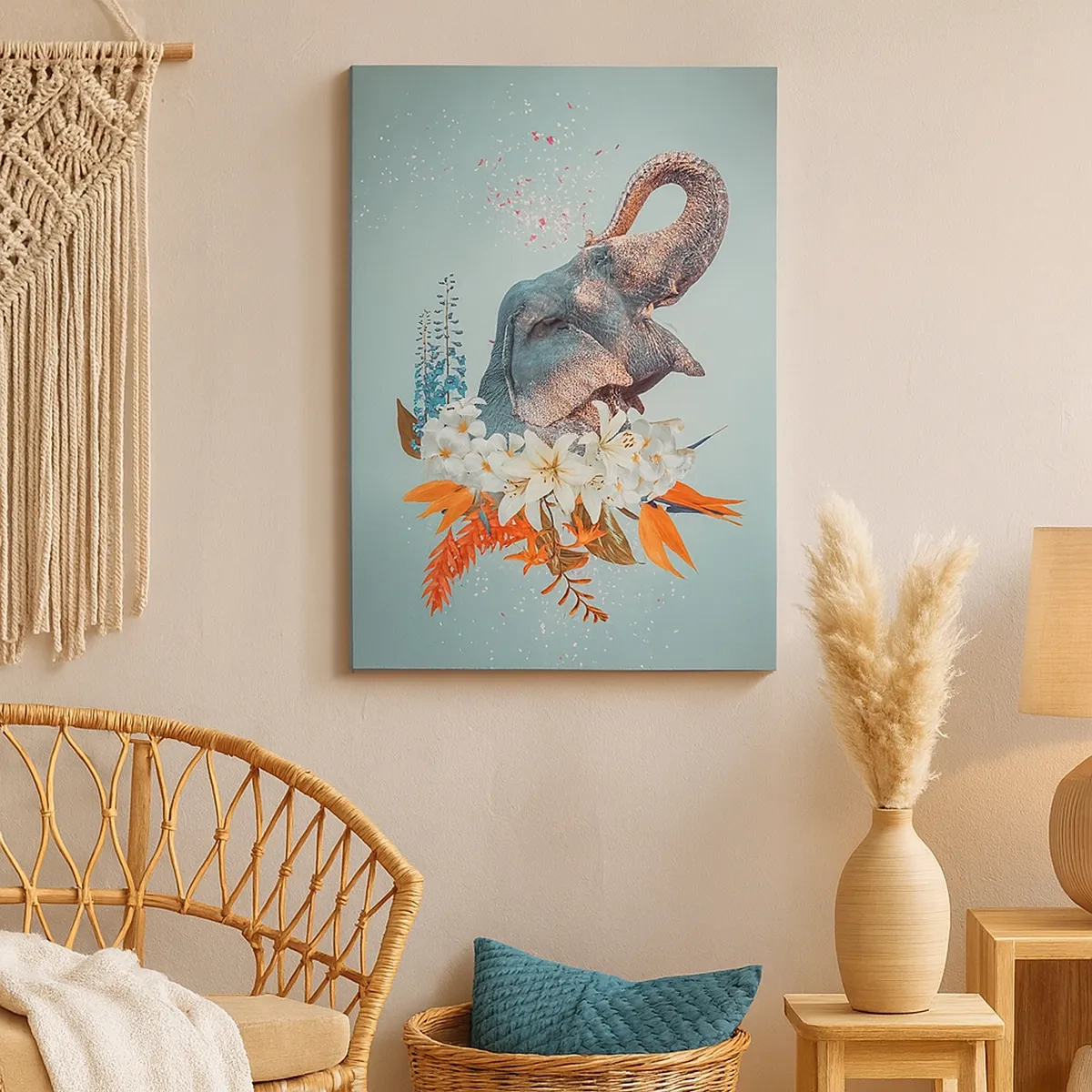 Vászonkép - Az öröm üvöltése - 50x70 cm