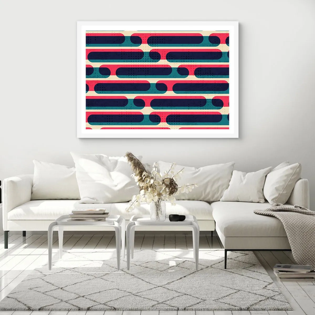 Poszter fekete keretben - Mélységben és előre - 70x50 cm