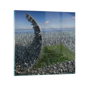 Üveg kép - A természet örök - 60x60 cm