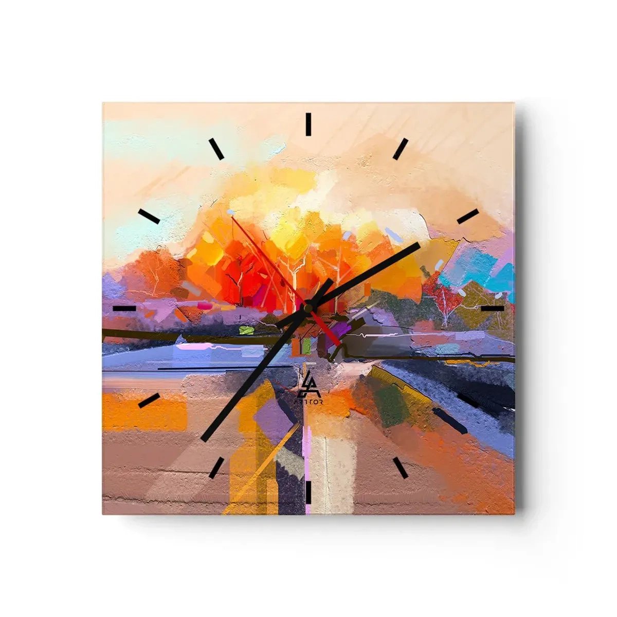 Falióra, Óra - Ősz lett - 30x30 cm