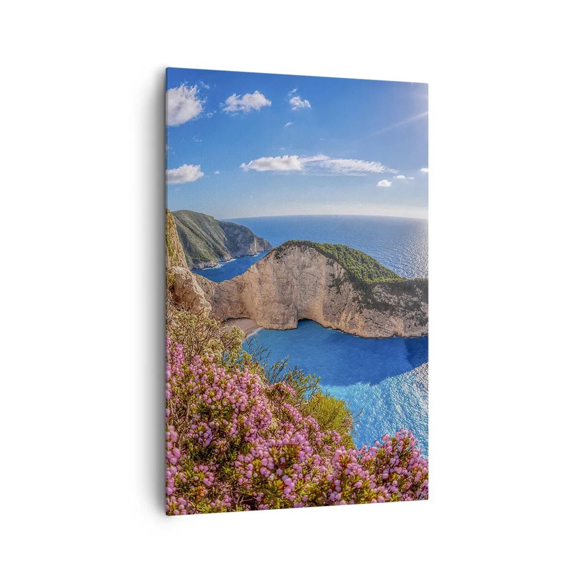 Vászonkép - Nagyszerű görög nyaralásom - 80x120 cm