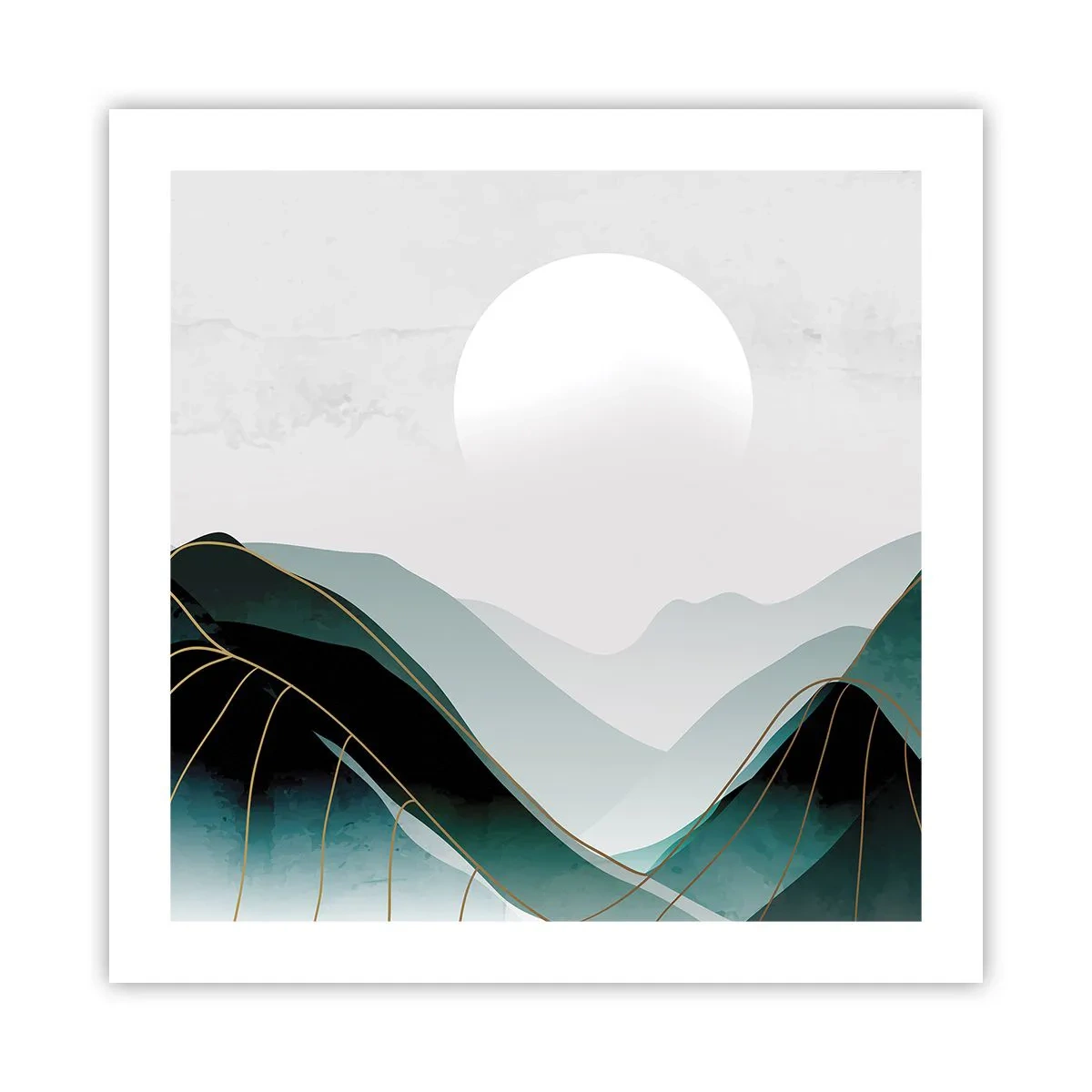 Poszter - Teljes fenségben - 50x50 cm