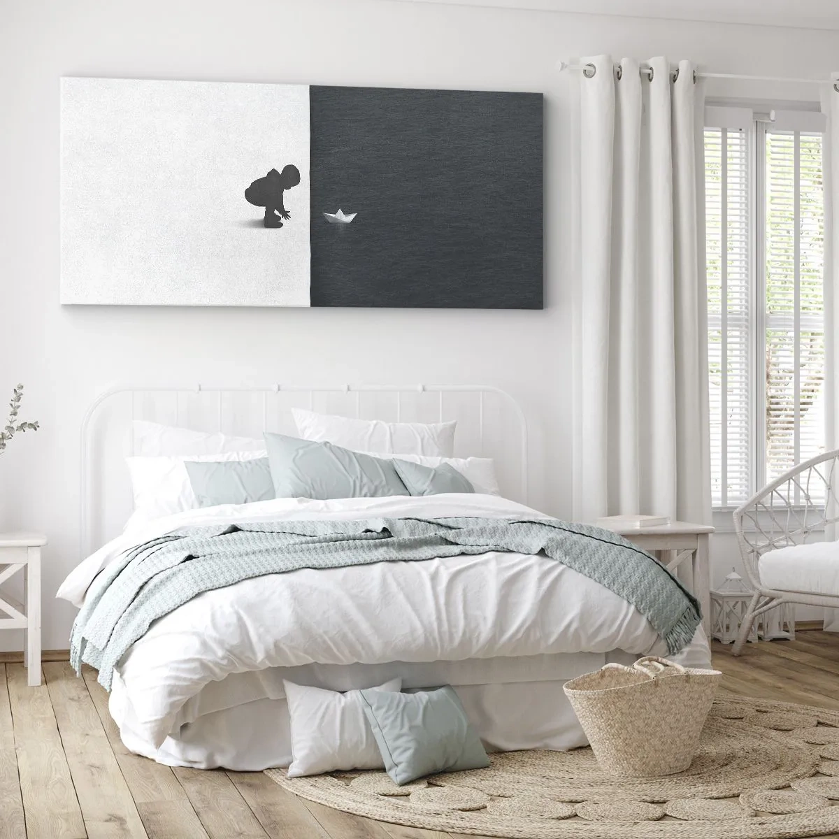 Vászonkép - Nagy utazás - 90x30 cm