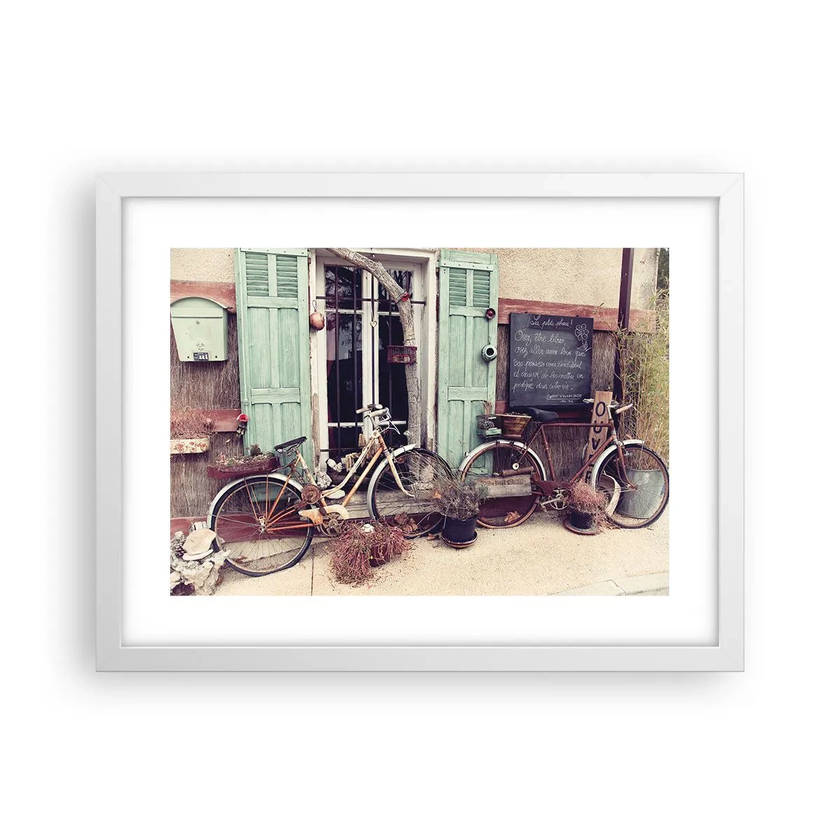 Poszter fekete keretben - Éljen a tartomány - 40x30 cm