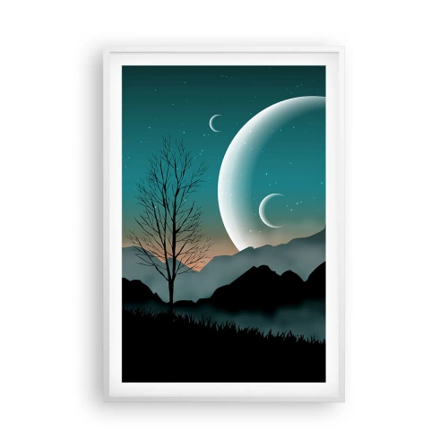 Poszter fekete keretben - Csillagos éj karneválja - 61x91 cm